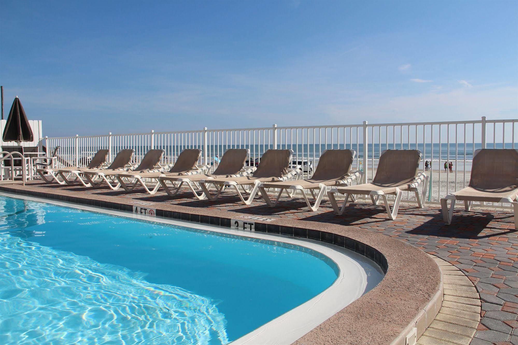 Hotel Atlantic Terrace Daytona Beach Shores Exterior foto